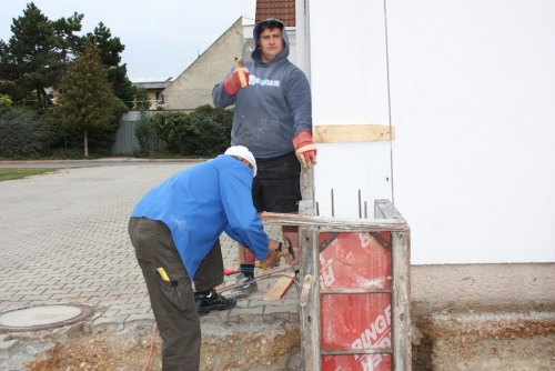 Feuerwehrhaus-Umbau Woche 38/2011