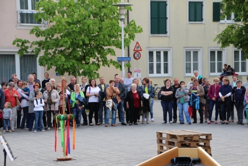 Maifest 2015 auf dem Hauptplatz in Tadten