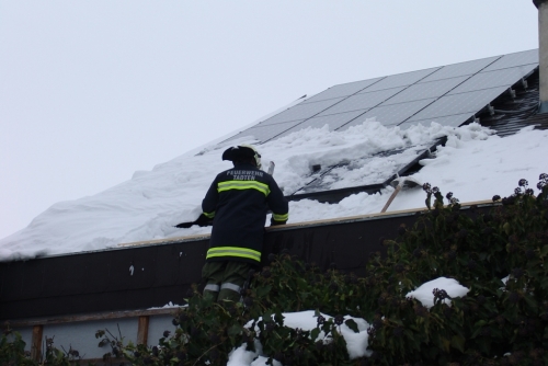 Schnee entfernen