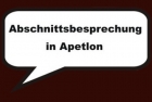 Abschnittsbesprechung