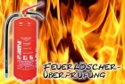 Feuerlöscherüberprüfung im Feuerwehrhaus Tadten