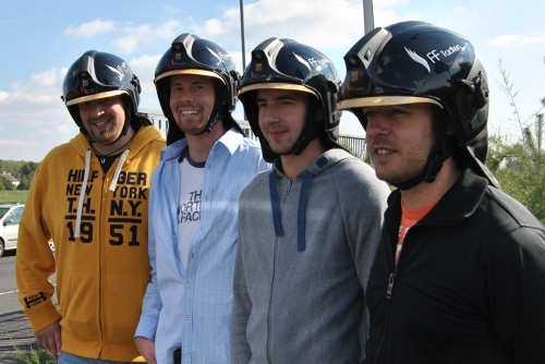 Gruppenfoto Dräger Website Wettbewerb - Helm