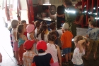 Kindergarten besucht Feuerwehr