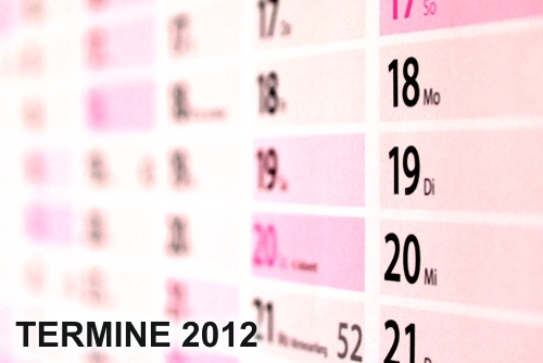 Termine 2012 - Kalender