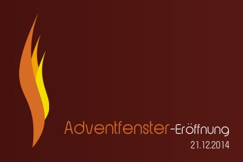 Adventfenster-Eröffnung im Feuerwehrhaus