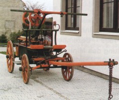 Historische Handdruckspritze